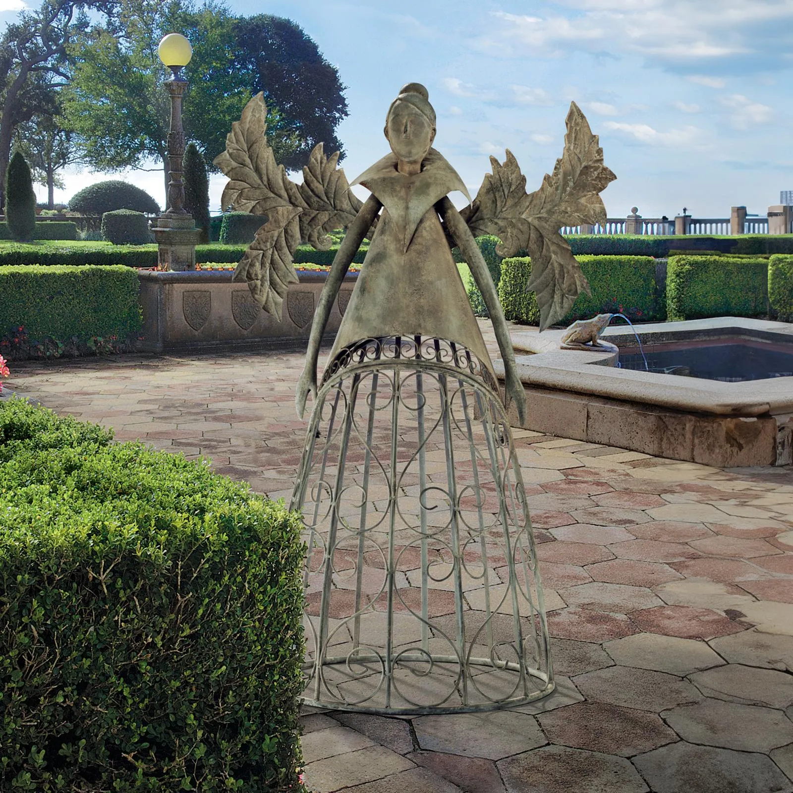 Tempest the Fairy Metal Garden Trellis