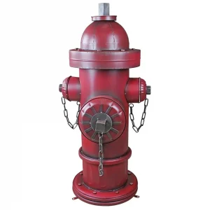 Vintage Metal Fire Hydrant Statue: Grande