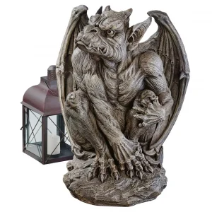 Silas the Gothic Gargoyle Sentry Statue: Large