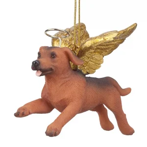 Honor Your Pet: Dachshund Holiday Dog Angel Ornament