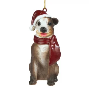 Pit Bull Holiday Dog Ornament Pet Decoration