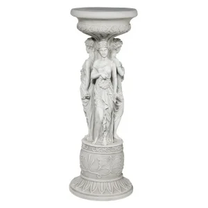 Chatsworth Manor Neoclassical Sculptural Pedestal