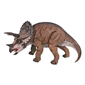 Triceratops Scaled Dinosaur Statue
