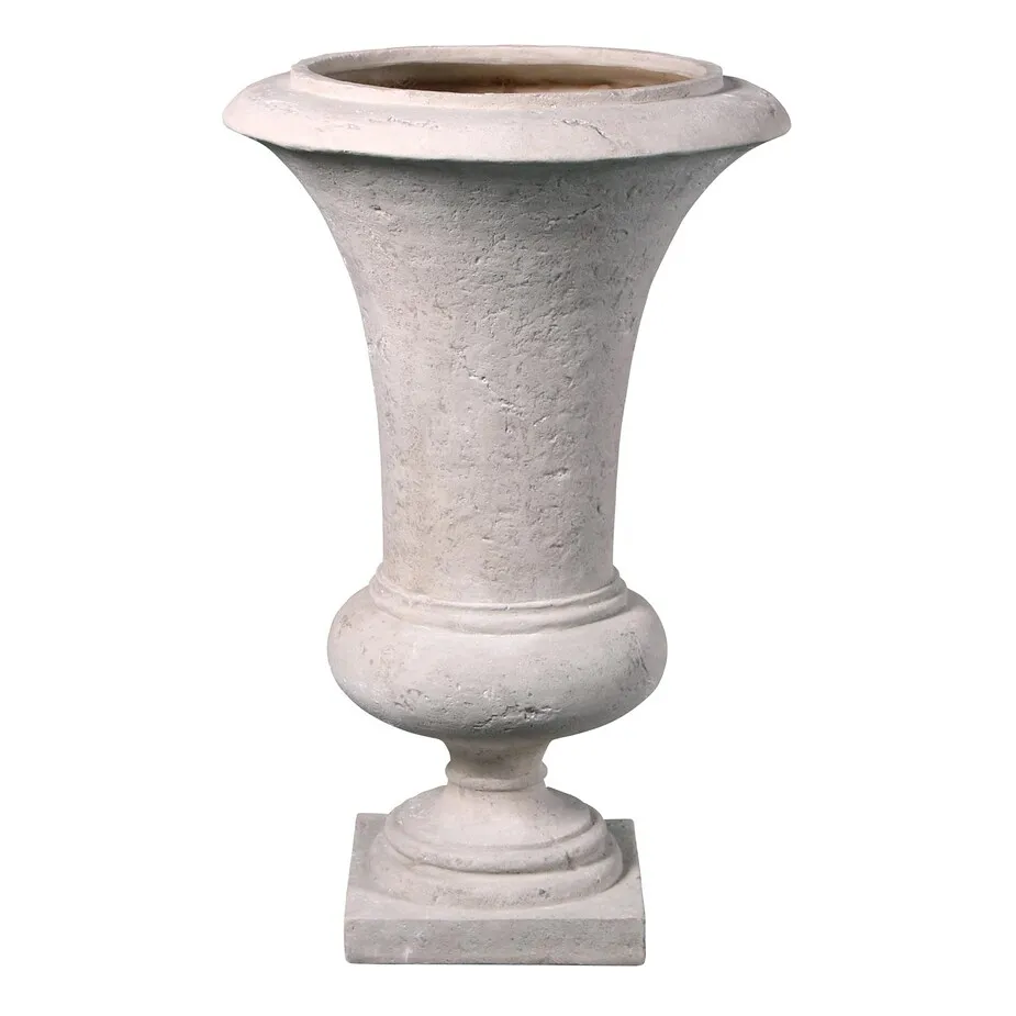 Viennese Architectural Garden Urn: Each Medium