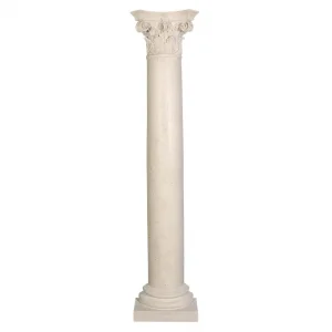 The Corinthian Architectural Half Column Wall Sculpture