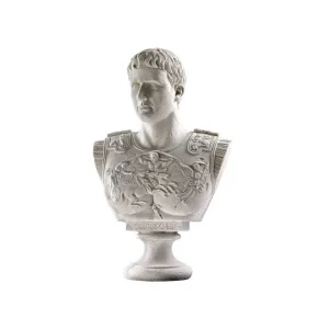 Caesar Augustus of Prima Porta Grand-Scale Bust Statue