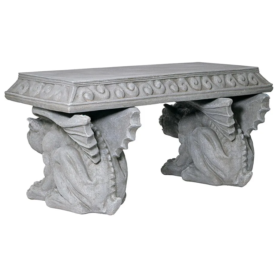 Blair Castle Sculptural Gargoyle Bench