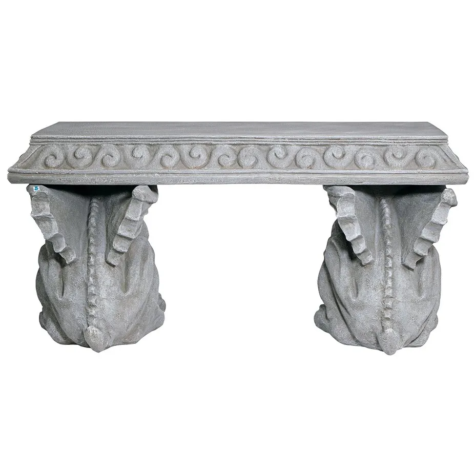 Blair Castle Sculptural Gargoyle Bench