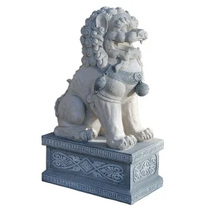 Giant Foo Dog of the Forbidden City Statue: Each