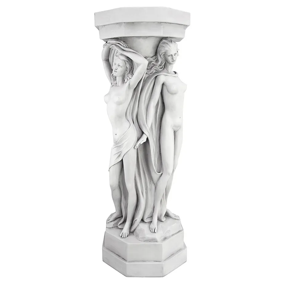 Column of the Maenads Sculptural Pedestal