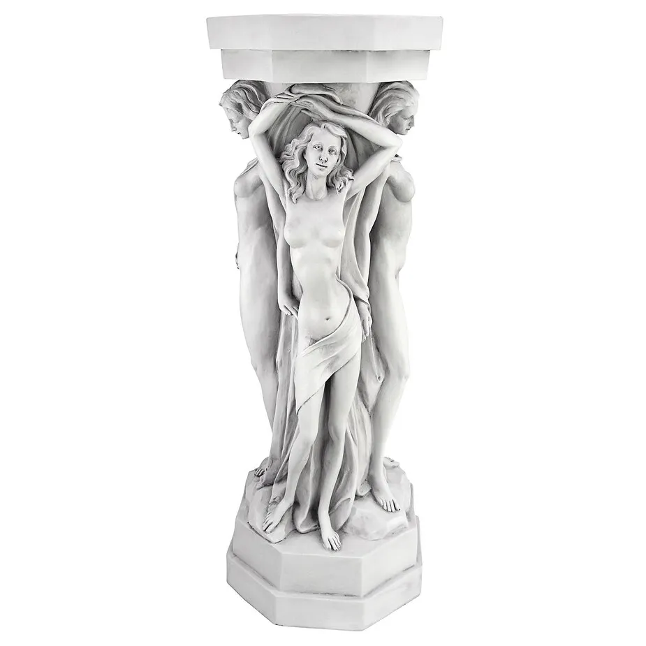 Column of the Maenads Sculptural Pedestal