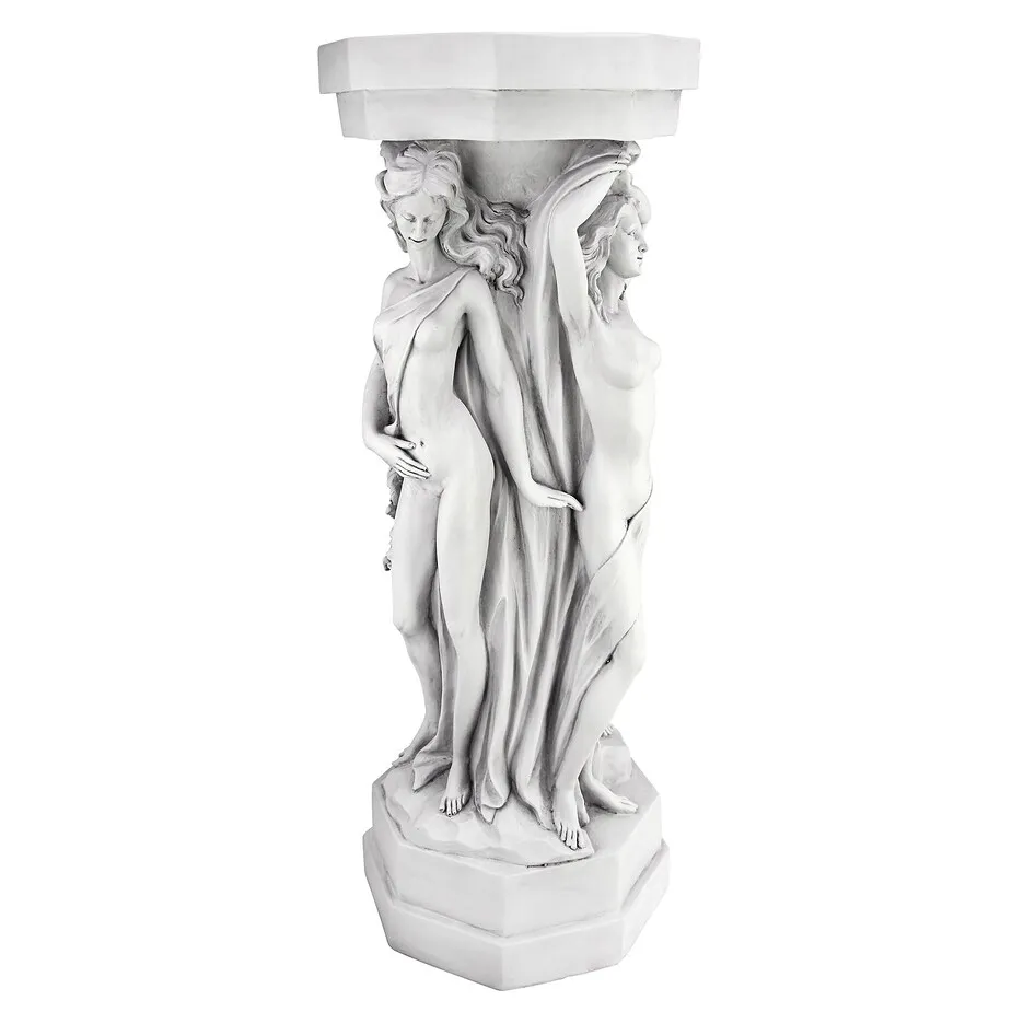 Column of the Maenads Sculptural Pedestal
