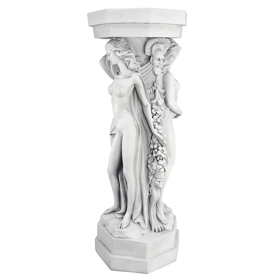 Column of the Maenads Sculptural Pedestal