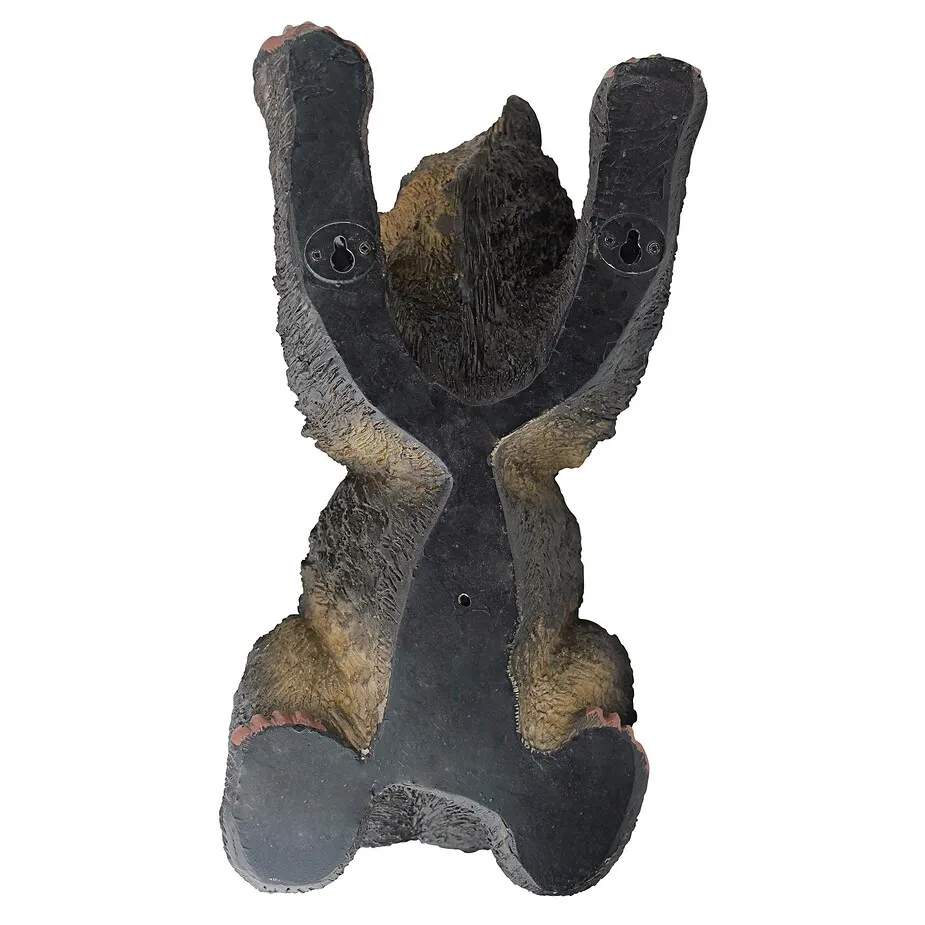 Yonva the Climbing Baby Black Bear Cub Tree Hugger Sculpture
