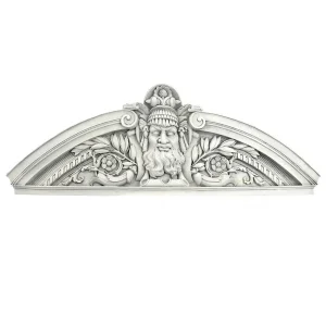 Prometheus Rebel Titan Sculptural Wall Pediment: Each