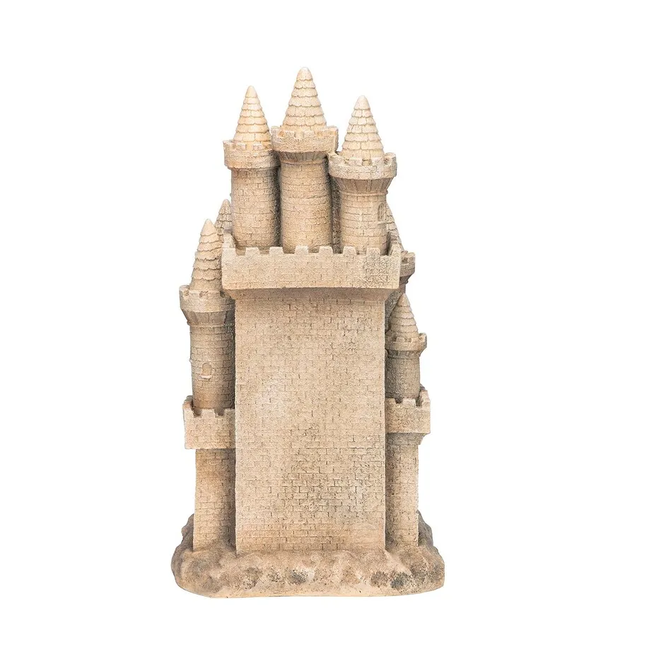 Sand Castle by the Sea Beach Statue