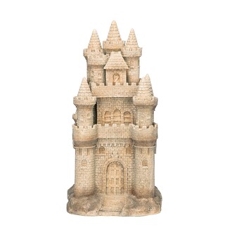 Sand Castle by the Sea Beach Statue