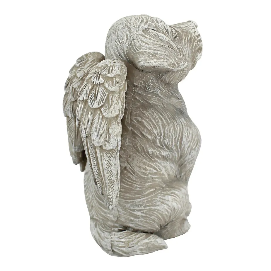 Forever in Our Hearts Memorial Dog Statue