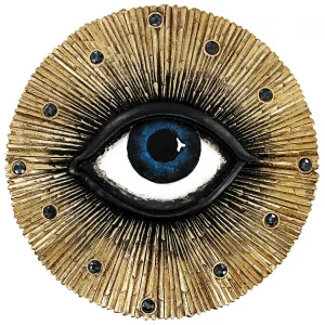 All Seeing Eye Awakened Spiritual Consciousness Wall Sculpture