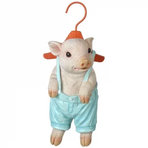 Hanger Hog Hanging Pig Statue