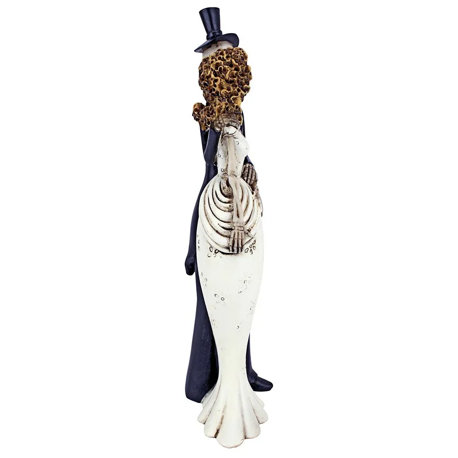Day of the Dead Skeleton Bride and Groom Statue