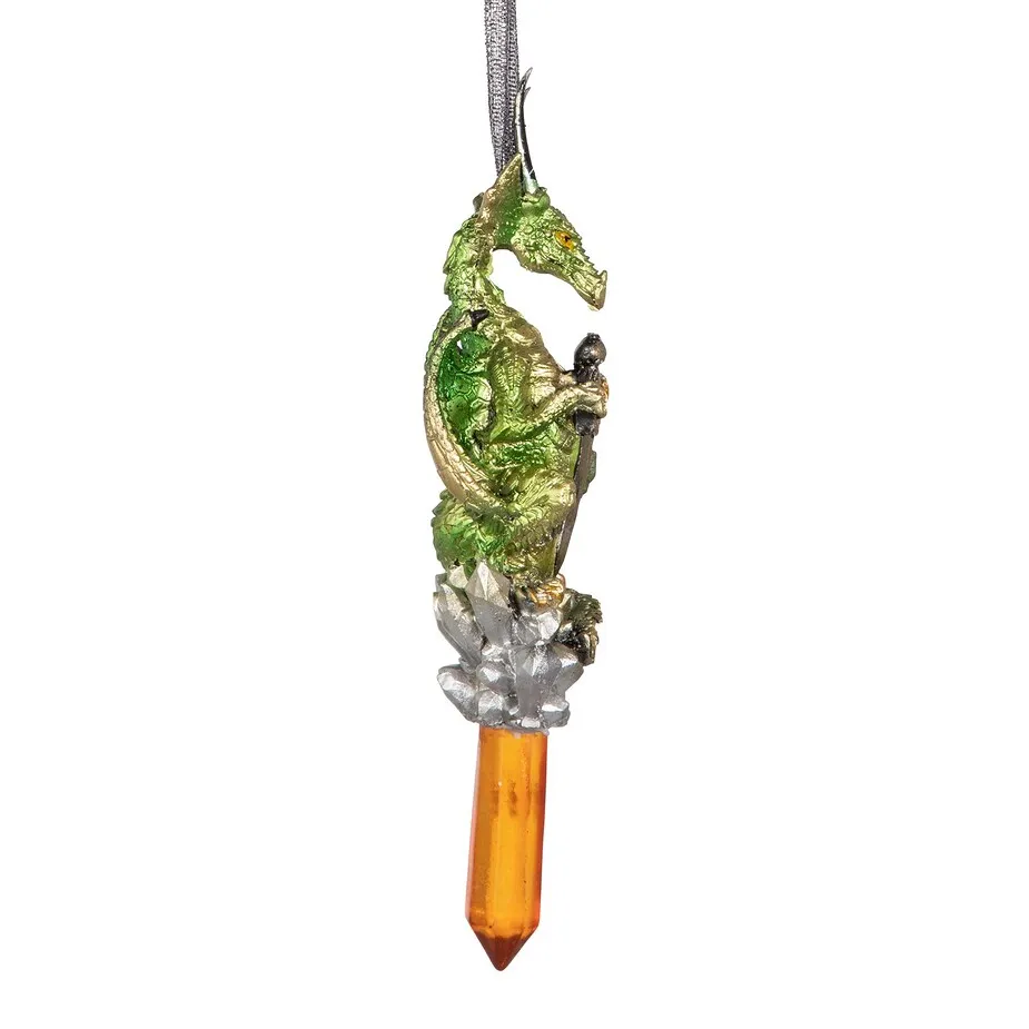 Cicles the Gothic Dragon Collectible Holiday Ornament: Each