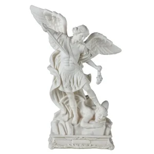 Saint Michael the Archangel Defeating the Devil Statue: Medium