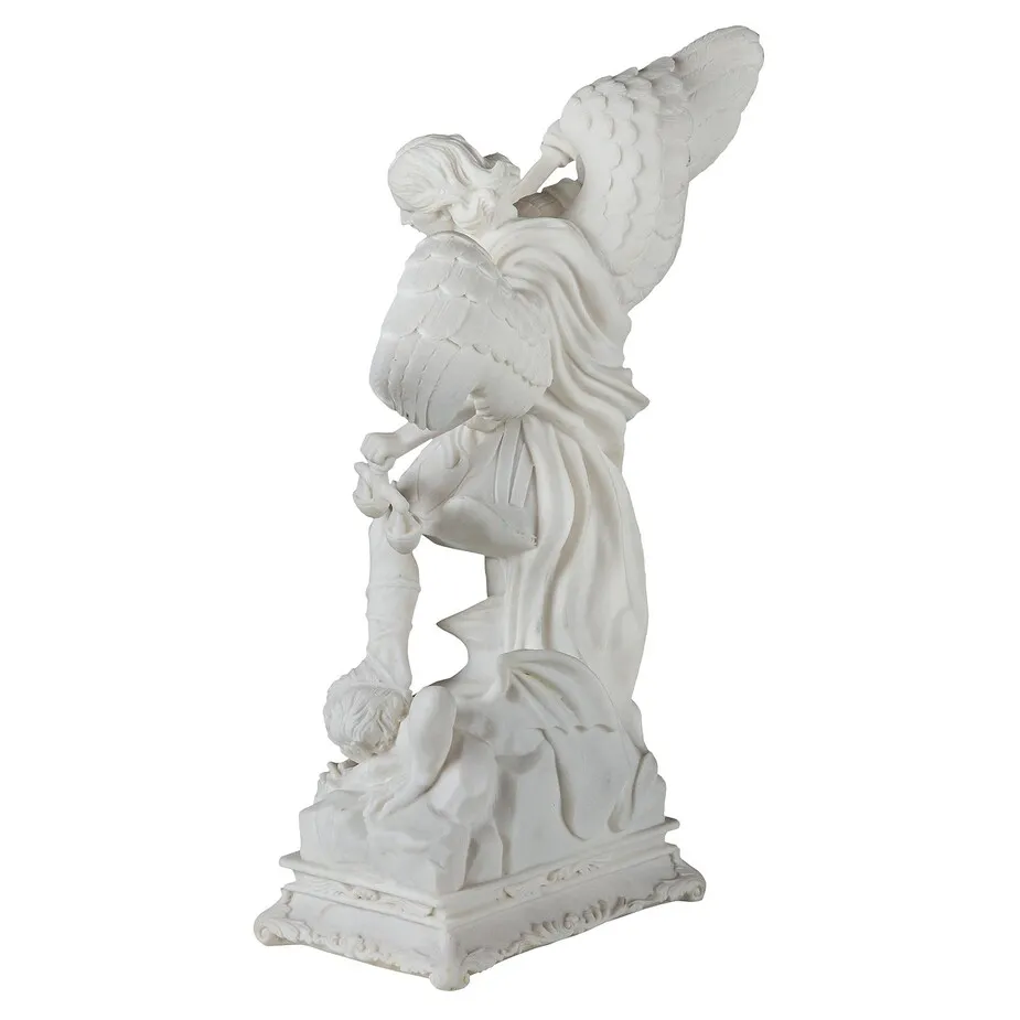Saint Michael the Archangel Defeating the Devil Statue: Large