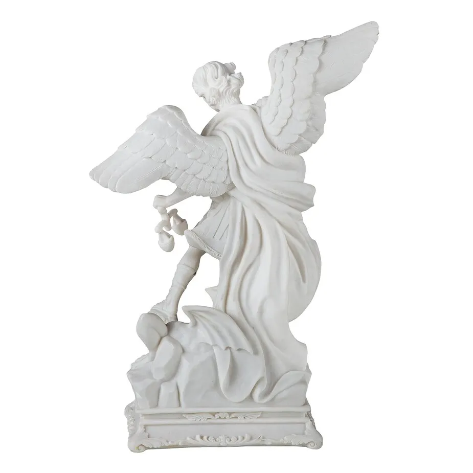 Saint Michael the Archangel Defeating the Devil Statue: Large