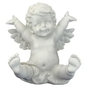 Topsy the Tumbling Cherub Statue