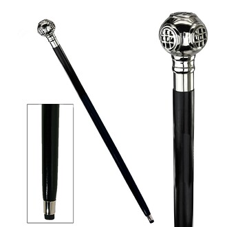 Empress Collection: Deep Sea Diving Helmet Solid Hardwood Walking Stick